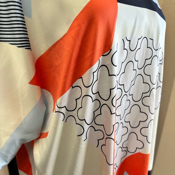 Zara Abstract Print Blouse - Multicolor - Picture 5 of 5